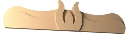 TU-04 35X250X990 Taç Üstü